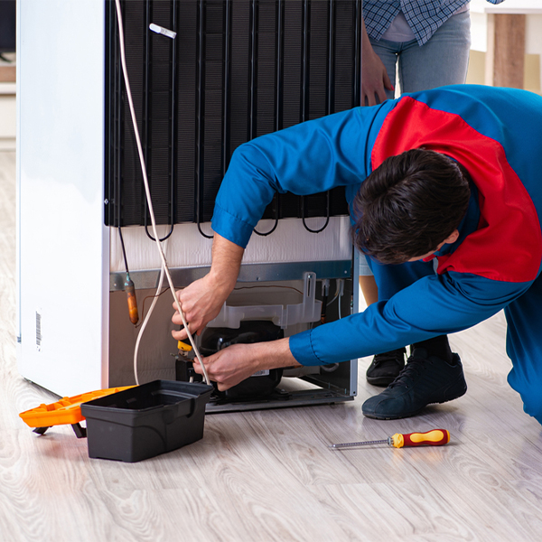 how much do you charge for refrigerator repair services in Arapahoe NE